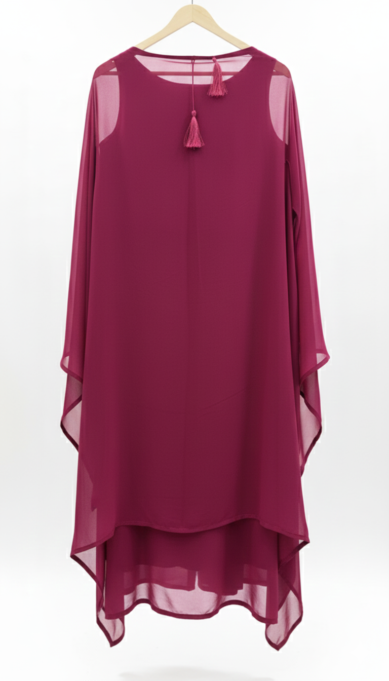 Indo-western dress dhoti style